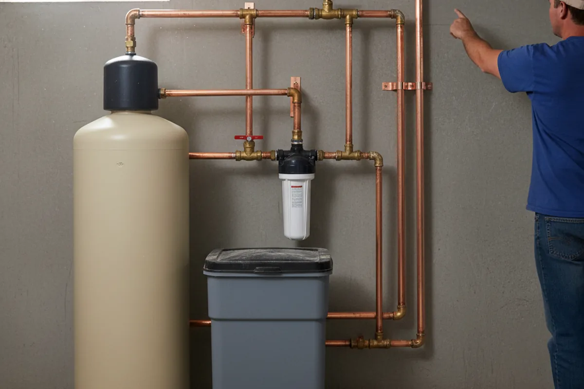Whole-house water treatment system installed in Pima